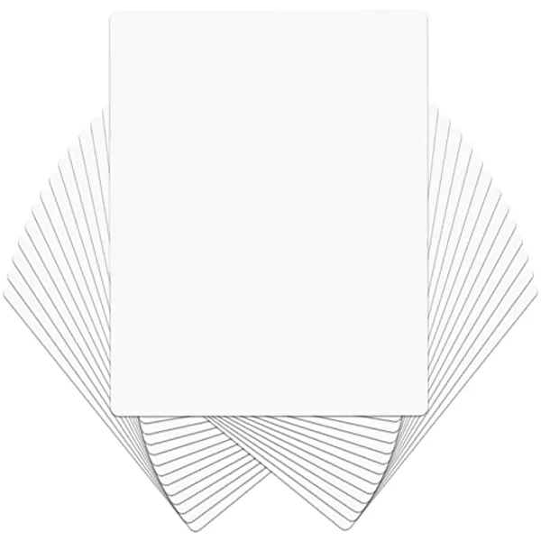 Dry Erase Lapboards, HERKKA 32 Pack Double Sided Dry Erase Lap Boards 9 x 12.5 Inch Small Dry Erase Boards for Students Classroom Teacher Supplies