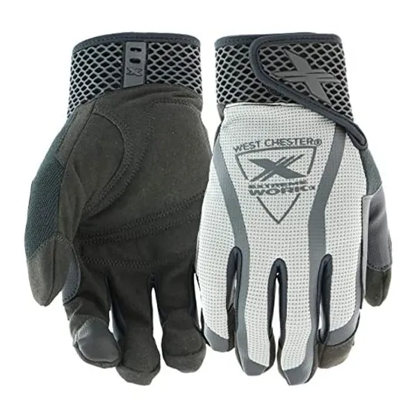 
                            Extreme Work 88201 Multi-PleX Gloves – Large, Safety Performance Gloves w/Padded Palm, XLock Cuff, XTouch Index Finger
                        
