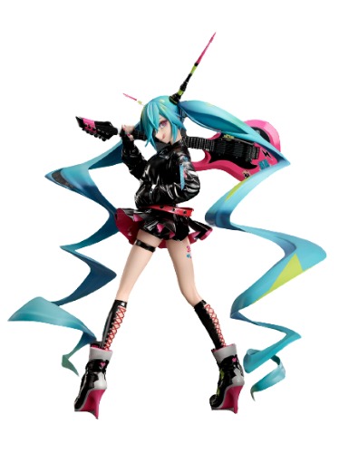 Piapro Characters - Hatsune Miku - 1/7 - LAM Rock Singer Ver. (Stronger, Tokyo Otaku Mode) - Brand New