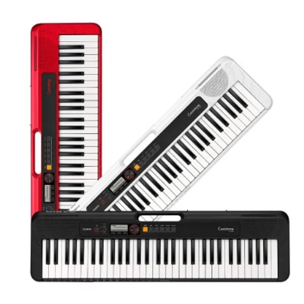 Casio Casiotone, 61-Key Portable Keyboard with USB, White (CT-S200WE)