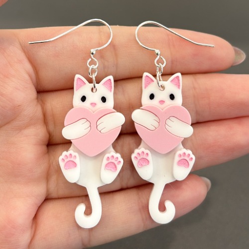 Kikay | Cat Heart - Earrings