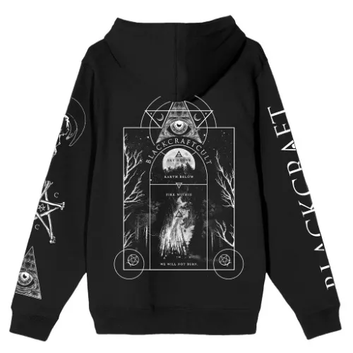 Evil Eye Bonfire Zip-Up Hoodie