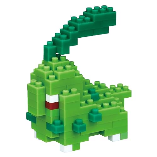 Nanoblock - Pokemon - Chikorita, Nanoblock Pokemon Series Building Kit