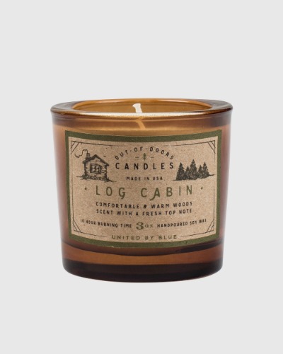3 oz. Out-of-Doors Candle - Log Cabin