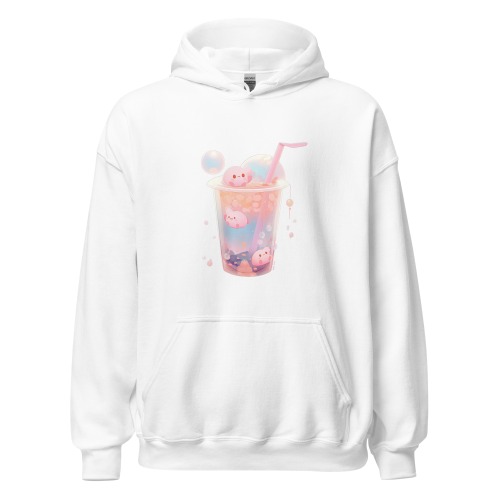 Bubble Dreams Hoodie | Light Pink / S