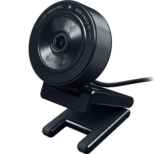 Razer Kiyo X Full HD Streaming Webcam: 1080p 30FPS or 720p 60FPS - Auto Focus - Fully Customizable Settings - Flexible Mounting Options - Works with Zoom/Teams/Skype Conferencing Video Calling - Kiyo X