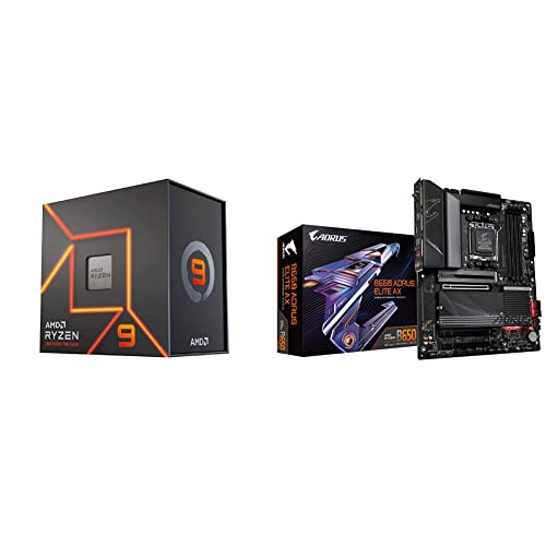AMD Ryzen 9 7900X + GIGABYTE B650 AORUS ELITE AX Motherboard - Bundle - CPU 7900X+GIGABYTE B650 AORUS ELITE AX