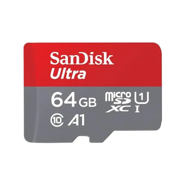 SanDisk 1TB Ultra microSDXC -I Memory Card with Adapter - 120MB/s, C10, U1, Full HD, A1, Micro SD Card - SDSQUA4-064G-GN6MA