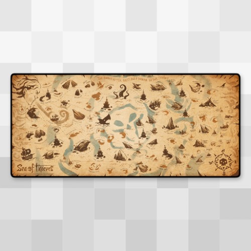 Pirate Lord's Map Desk Mat | Default Title