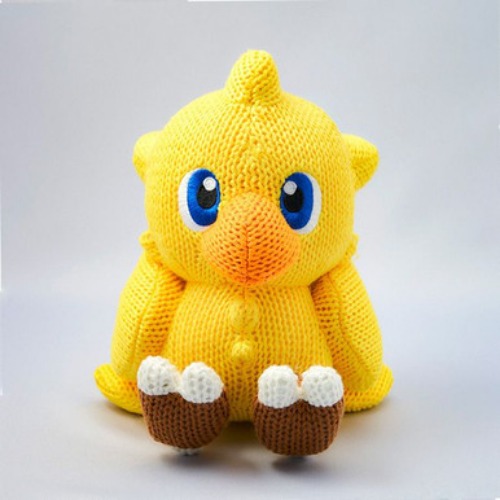 FINAL FANTASY KNITTED PLUSH - CHOCOBO