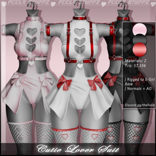 Cutie Lover Suit ♡ [Commercial Use]