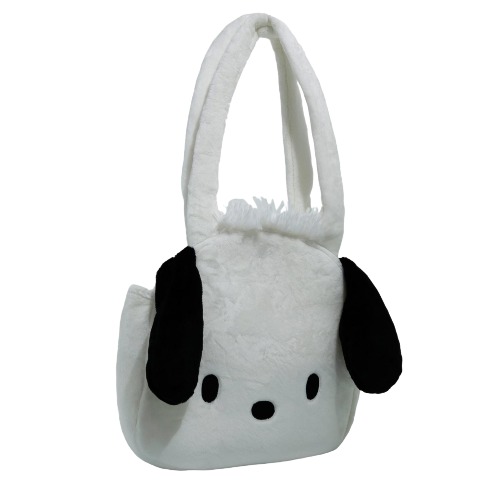 Pochacco Face Plush Tote Bag