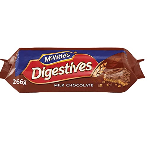 Mcvities Milk Chocolate Digestives 266g (Pack of 4) - 10.58 Ounce (Pack of 4)