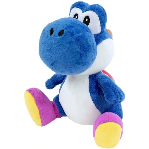 Super Mario All Star Yoshi Yoshi 7"Plush - Blue