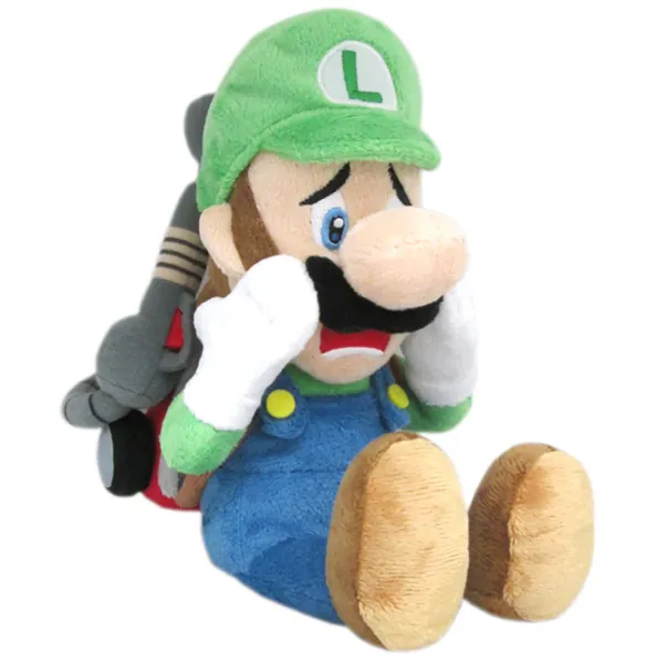 Super Mario Series Luigi's Mansion Scared Luigi w/ Strobulb 10 Plush