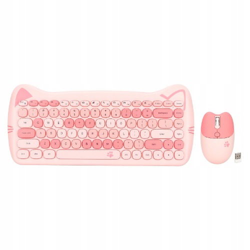 Cute Cat Shape Keyboard