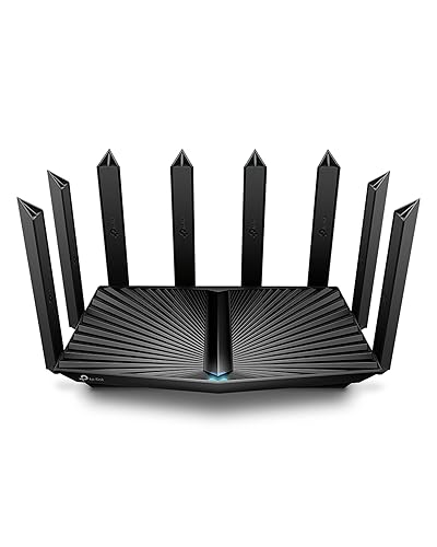 TP-Link AX6000 Wi-Fi 6 Router (Archer AX80) – Dual Band, 2.5 Gbps WAN/LAN Port, 8K Streaming,Wireless Internet Router with OneMesh and AP Mode, Long Range Coverage, WPA3, Beamforming - AX6000, Dual-Band