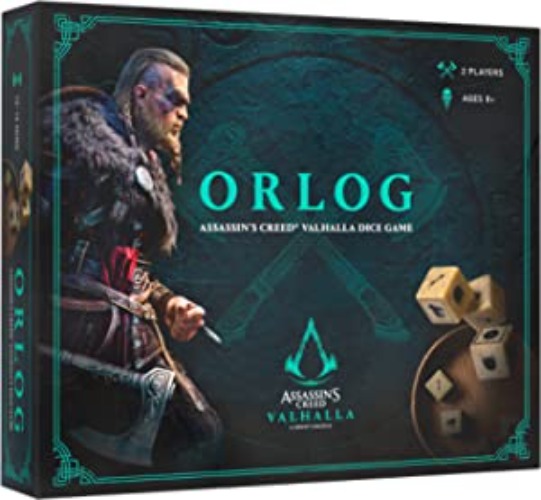 Orlog: Assassin's Creed Valhalla Dice Game | Strategy Game for Teens and Adults | Ages 8+ | 2 Players | 15 Minutes