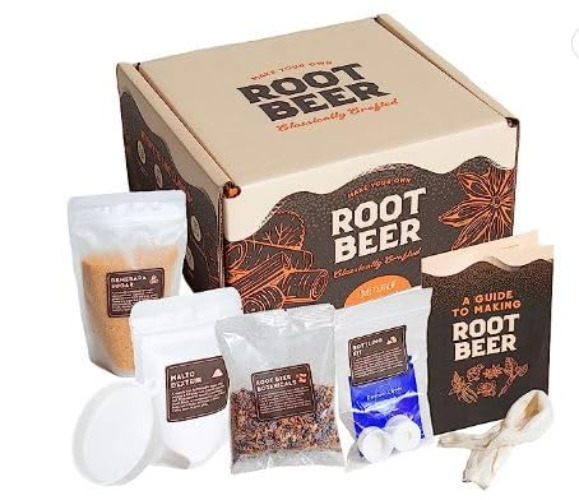 Craft A Brew - Root Beer Kit - DIY Root Beer Making Kit - Make Your Own Craft Root Beer - Complete Equipment and Supplies - Starter Home Brewing Kit - 1 Gallon - Root Beer Kit