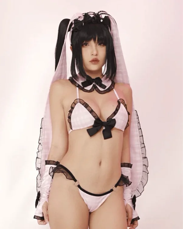 Oversized Bunny Headband - Jirai Kei