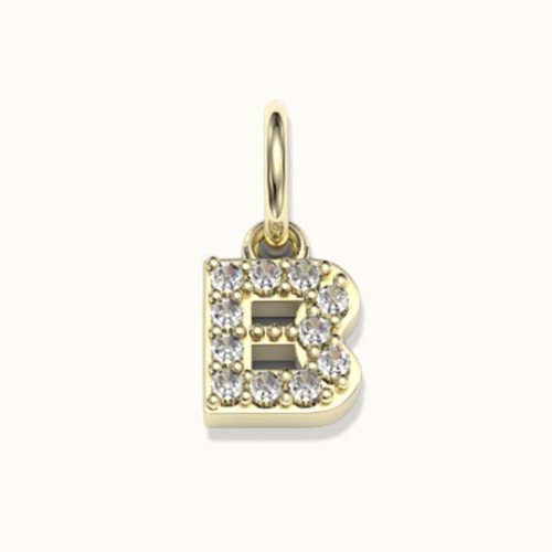 Letter B Charm | Default Title