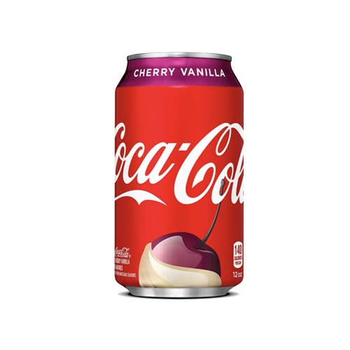 Coca cola Cherry Vanilla 24 cans - Vanilla - 24 Count (Pack of 1)