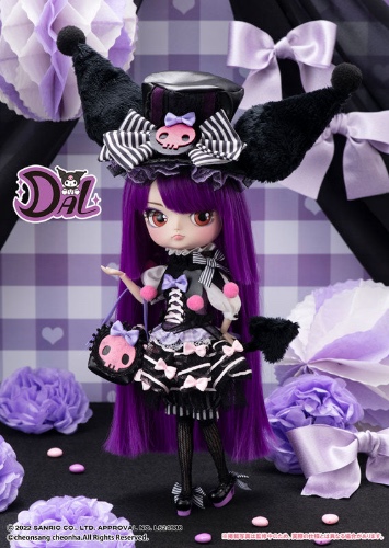Kuromi x DAL Collaboration doll - Brand New