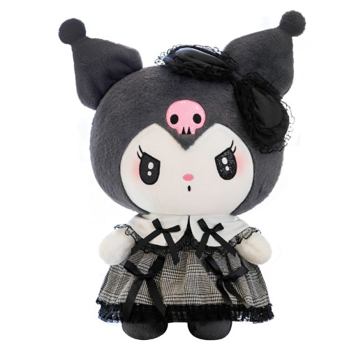Giant Kuromi and My Melody Plushies (2 VARIANTS, 4 SIZES) - 16" / 40 cm / Kuromi