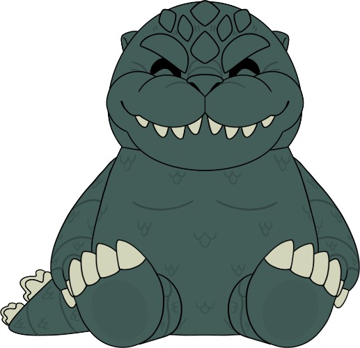Classic Godzilla Plush (9in)