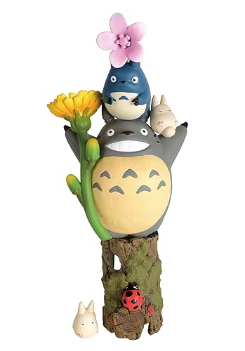 Ensky - My Neighbor Totoro - Totoro, Nosechara Assortment Stacking Figure - My Neighbor Totoro - Flowers