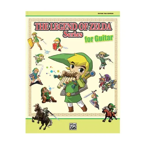 The Legend of Zelda Series for Guitar Music Sheet Book