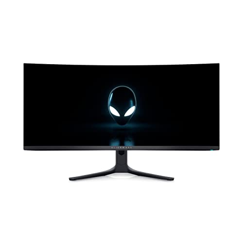 Alienware AW3423DWF 34 Zoll WQHD (3440x1440) 21:9 1800R Curved Gaming Monitor, 165Hz, QD OLED, 0.1ms, AMD FreeSync Premium Pro, 99.3% DCI-P3, HDR400, 2x DP, 1x HDMI, 5x USB, 3 Jahre Garantie - AW3423DWF