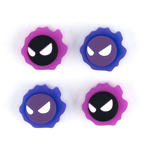 Gastly Ghost Switch Thumb Grips with Glow - Switch/OLED/Lite