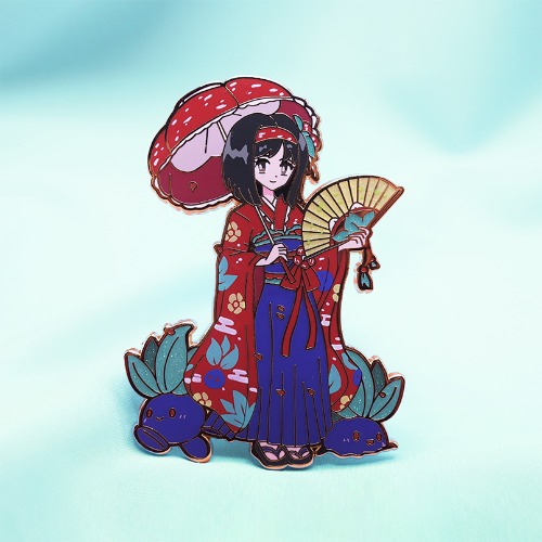 ERIKA  - VILEPLUME STYLE - [SIGNATURE STYLE] ENAMEL PIN | Default Title