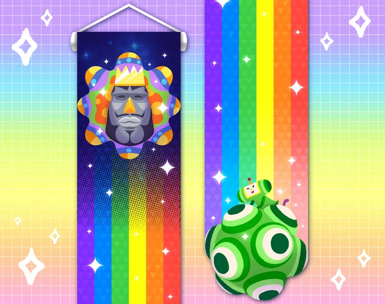 Katamari Pin Banner