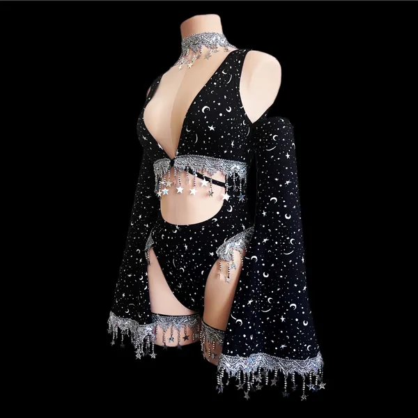 Celestial Rave Bodysuit 