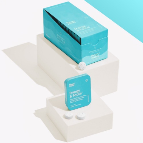 Energy and Focus Mints - Peppermint / 12 pack (144 pc)