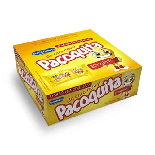 Pacoquita Quadrada 24Un x 18g Display Santa Helena 012830