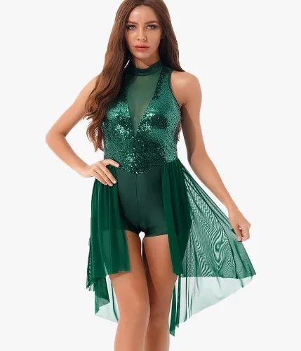 Sequin Contemporary Dance Costume