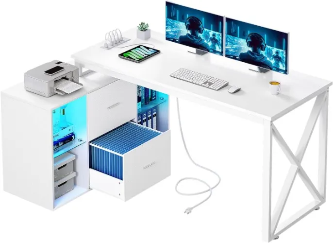 White Desk Upgrade