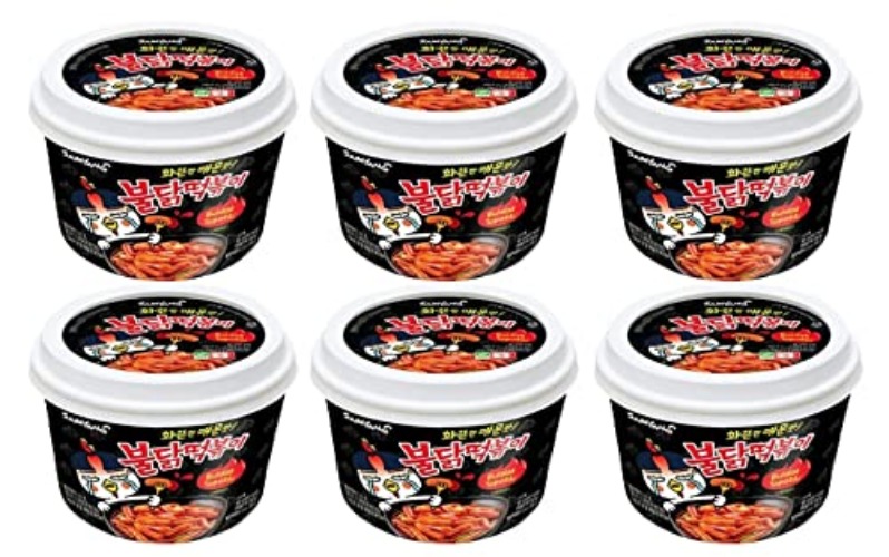 [6 Packs]  Buldak Topokki 