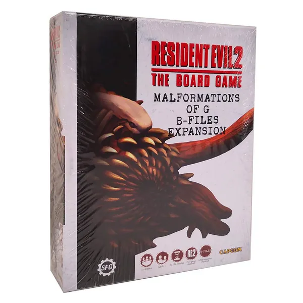 Steamforged Games Resident Evil 2: The Board Game - Malformations of G B-Files Expansion, SFRE2-004B