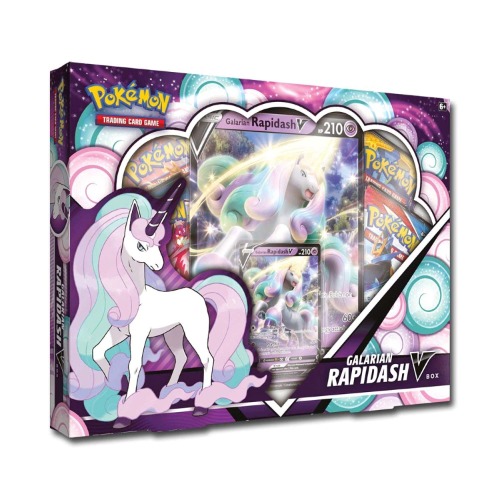 Pokémon TCG: Galarian Rapidash V Box