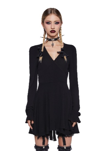 Passing Hexes Mini Dress | Medium