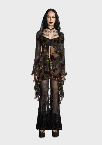 Befallen Romance Floral Duster | Medium