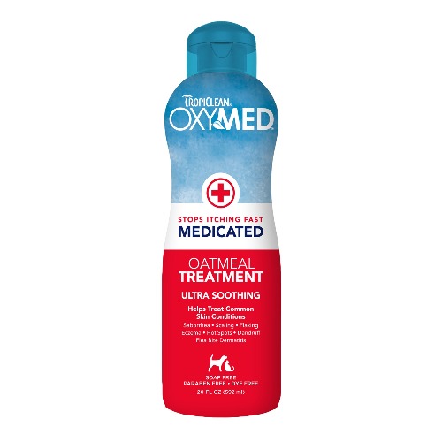 TropiClean® Oxy-Med® Medicated Oatmeal Treatment Dog Shampoo