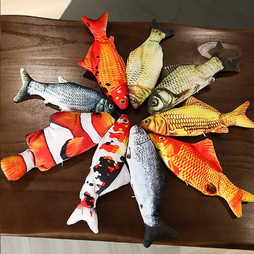 Moving Fish Cat Toy