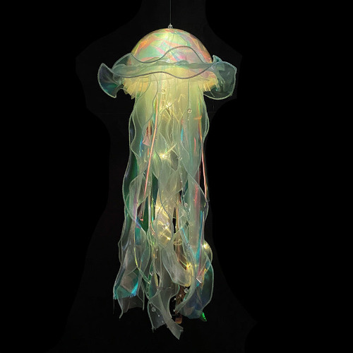 Kawaii Jellyfish Lights - Yellowy Green
