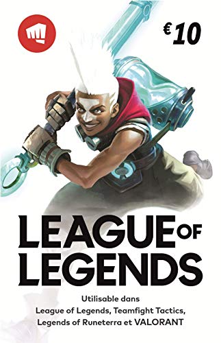 League of Legends €10 Carte-cadeau | Riot Points - Code Jeu PC - €10 Carte cadeau