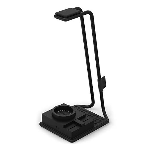 PC Gaming Headset Stand & Audio Mixer - AP-USMSM-B1 -Headset & Speaker Audio - Studio-Grade Mixer - DTS 7.1 Surround Sound - Black - Relay SwitchMix PC Gaming Headset Stand & Audio Mixer - Black